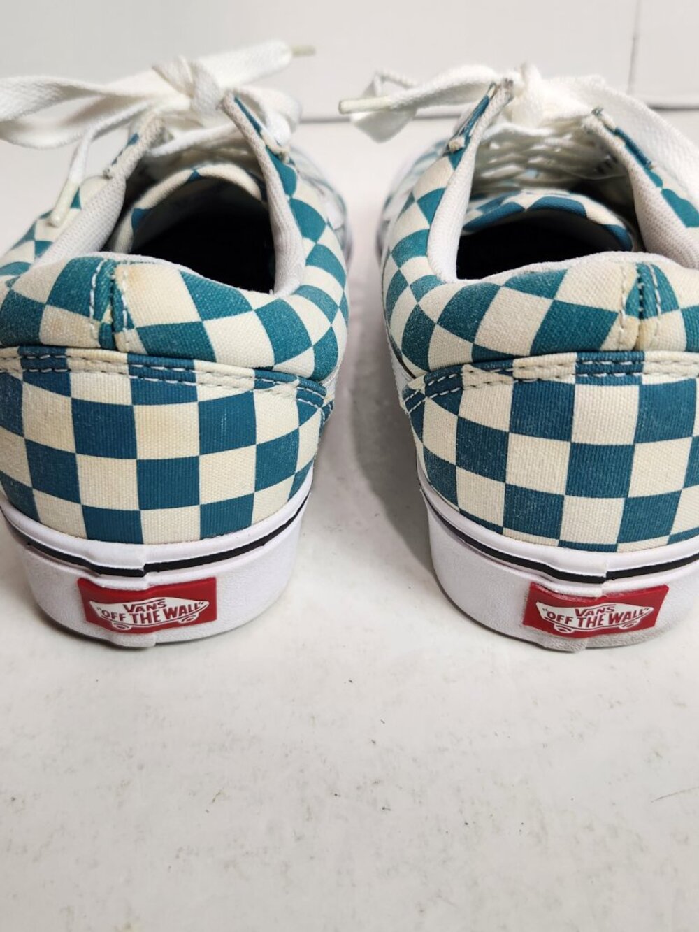 Vans Comfycush Old Skool Checker Men's Size 8.5 Women's 10 Skate Shoes Quetzal - Picture 3 of 13